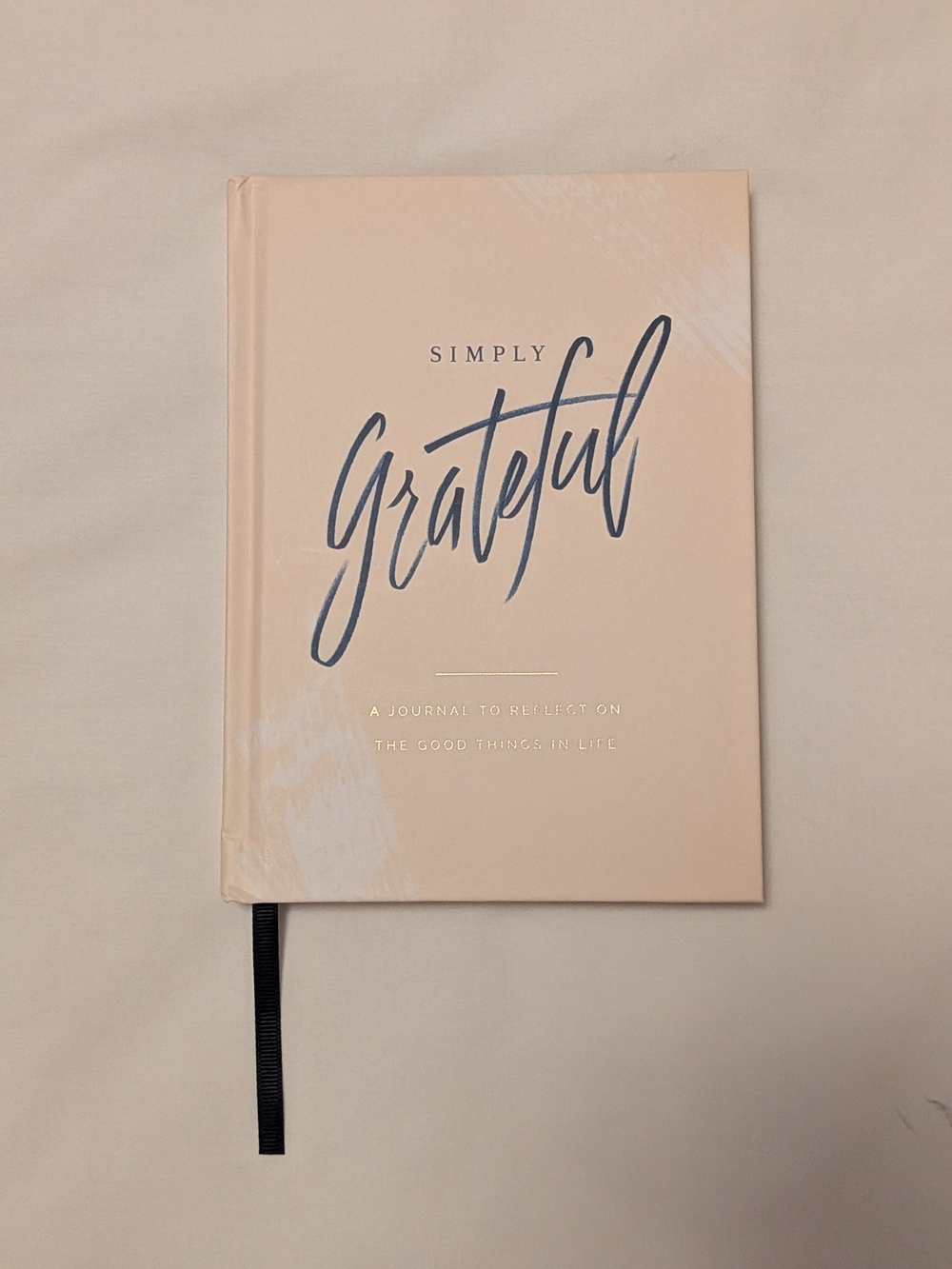 Simply Grateful Pink Hardcover Journal